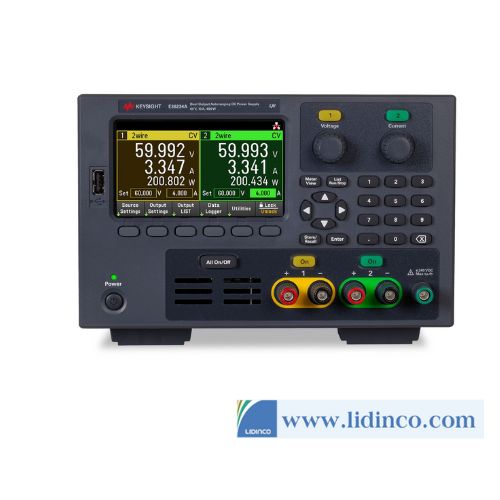 Autoranging Dual Output Power Supply Keysight E36234A 400W
