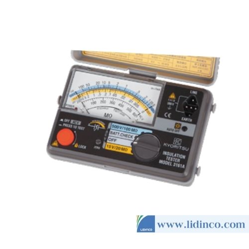 Analogue Insulation Testers Kyoritsu 3161A