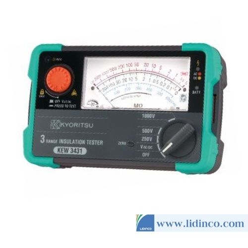 Analog Insulation Testers Kyoritsu KEW 3431