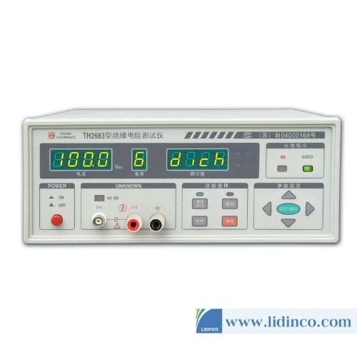 Máy đo điện trở cách điện Tonghui TH2683 (EOL)