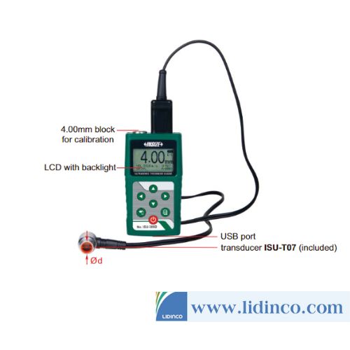 Ultrasonic Thickness gage Insize ISU-300D