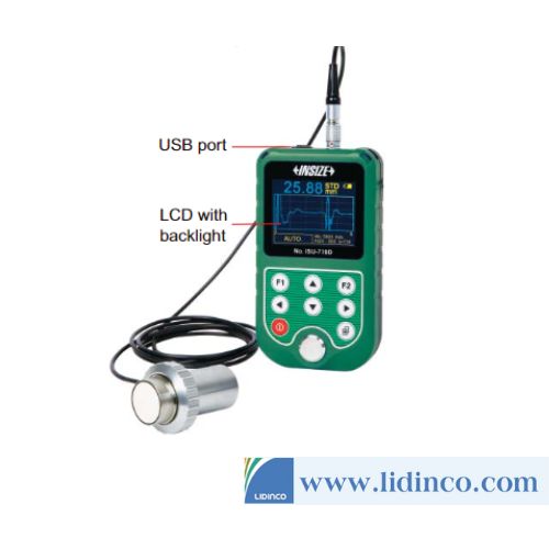 Ultrasonic Thickness gage Insize ISU-710D