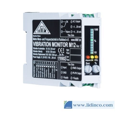 Machine Monitoring MMF M12 1Hz – 50 kHz