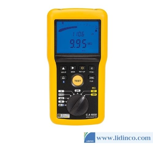 Insulation and Continuity Testers Chauvin Armoux C.A 6532