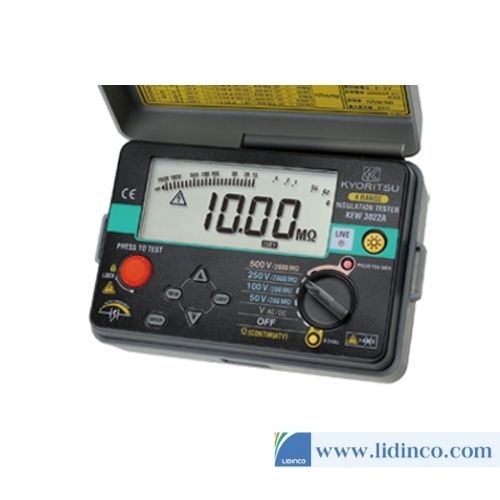 Máy kiểm tra độ cách điện / tính liên tục kỹ thuật số Kyoritsu KEW 3022A