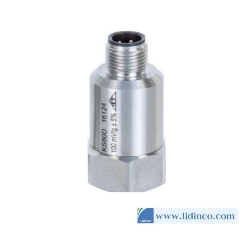 Sensor đo độ rung công nghiệp MMF KS80D 100 mV/g