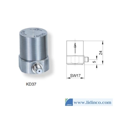 Cảm biến đo độ rung MMF KD37 60 pC/g