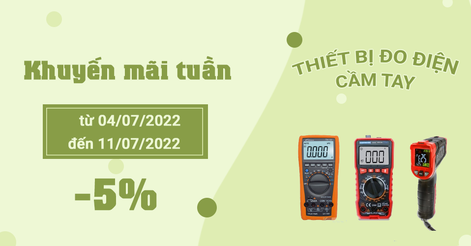 [Kết thúc] Chương trình khuyến mãi mỗi tuần từ 04 - 11/07/2022