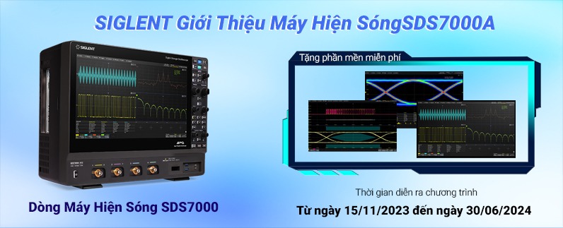 [Kết thúc] Siglent Giới Thiệu Dòng Máy Hiện Sóng SDS7000