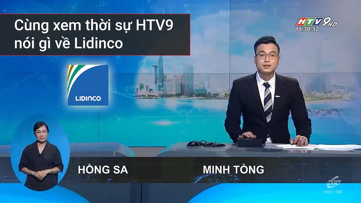 Thời sự HTV9 nói gì về Lidinco