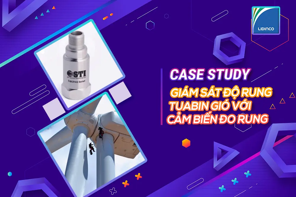 Đo độ rung tuabin gió