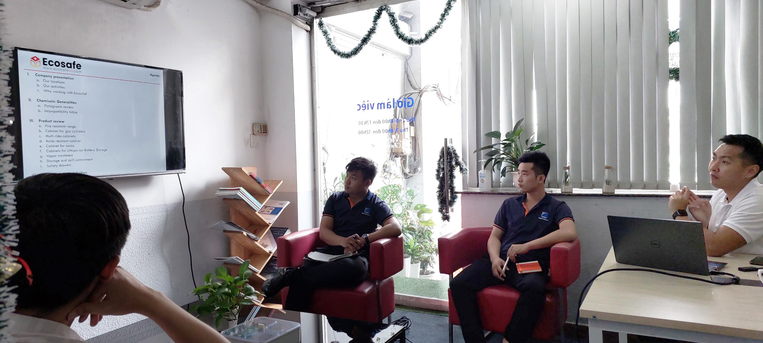Buổi đào tạo cùng  chuyên gia Ecosafe