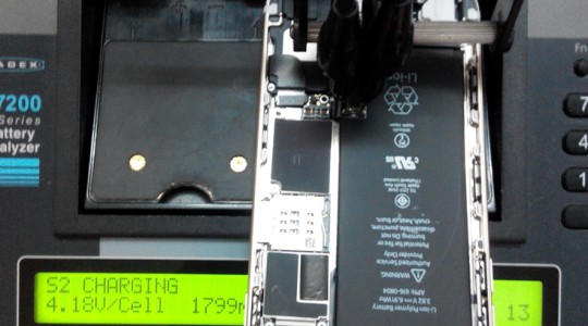 Battery iPhone 6 capacity test