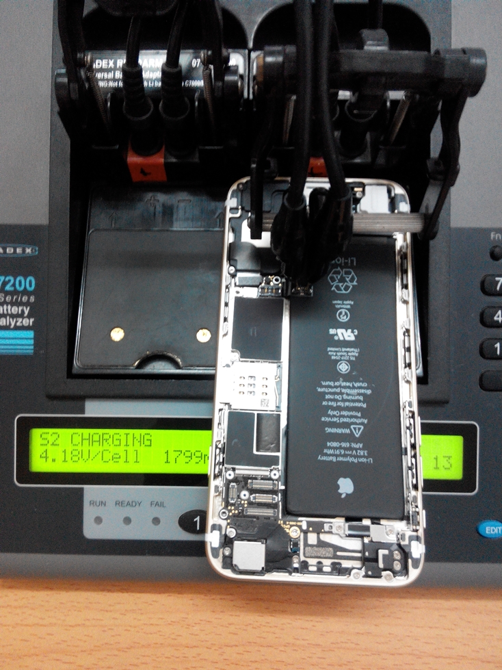 Kiểm tra chất lượng Pin iPhone 6