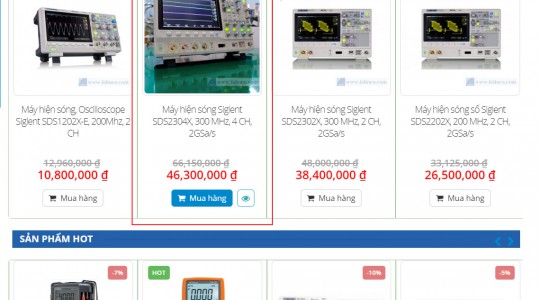 [Mừng vô địch] Giảm đến 40% nhiều thiết bị đo lường điện