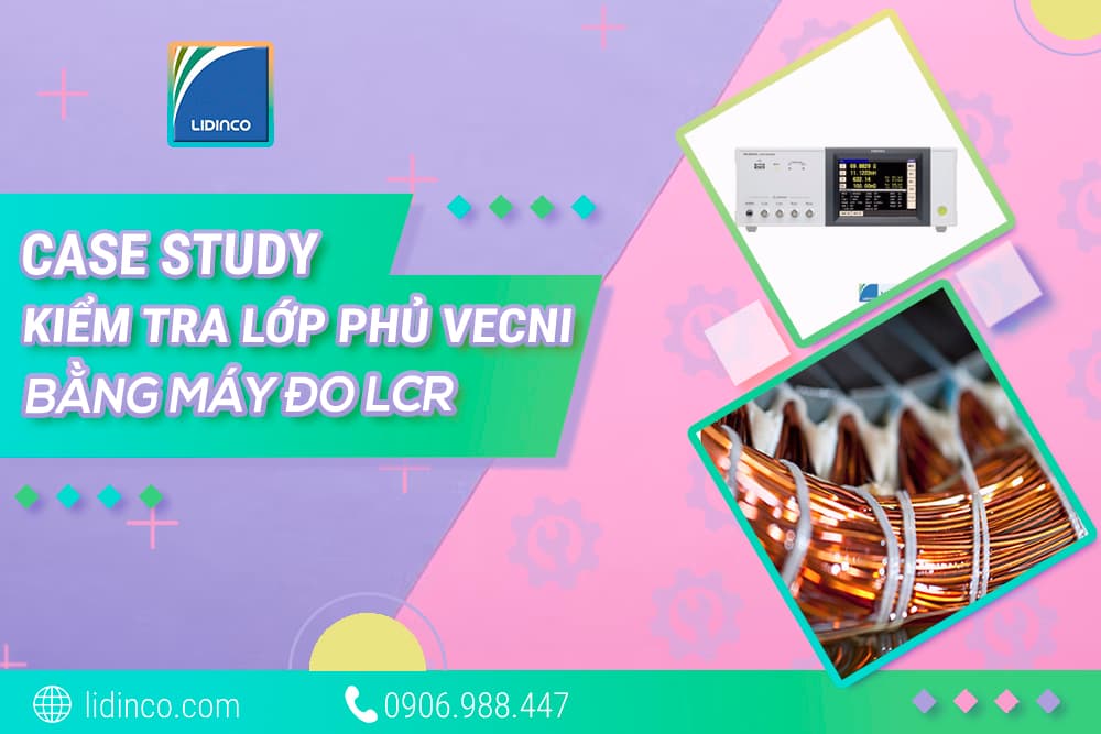 Kiểm tra lớp cách điện vecni của cuộn dây bằng máy đo LCR
