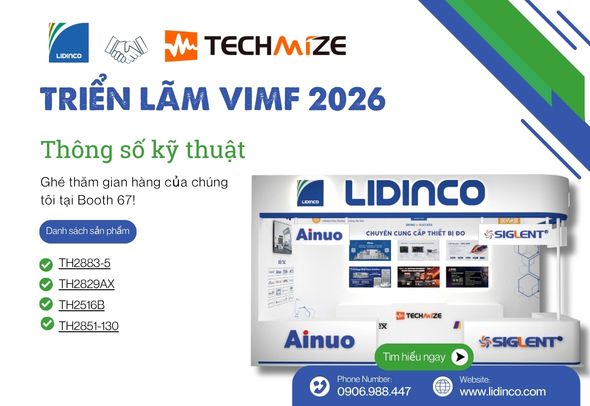 [TRIỂM LÃM VIMF 2026] Lidinco x TechMize