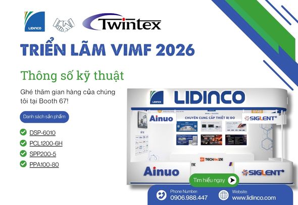 [TRIỂM LÃM VIMF 2026] Lidinco x TwinTex