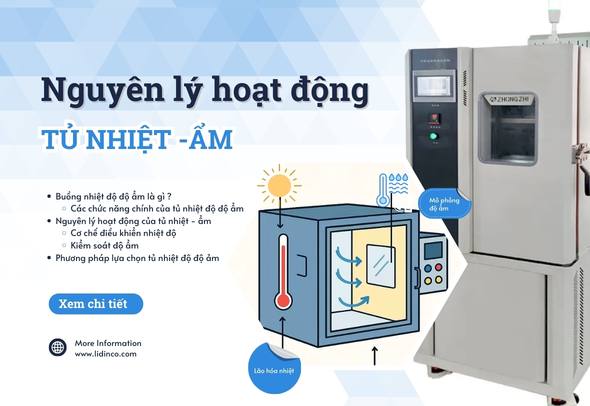 Nguyên Lý Hoạt Động Của Tủ Nhiệt Độ Độ Ẩm