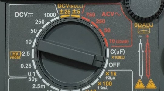 Cách đo dòng điện một chiều bằng đồng hồ vạn năng