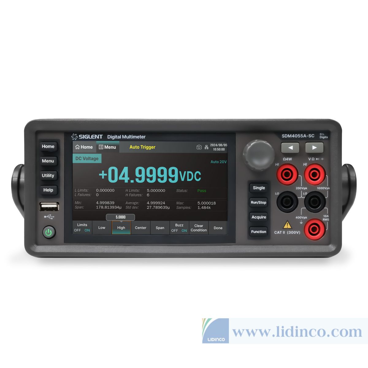Đồng hồ vạn năng kỹ thuật số Siglent SDM4065A-SC