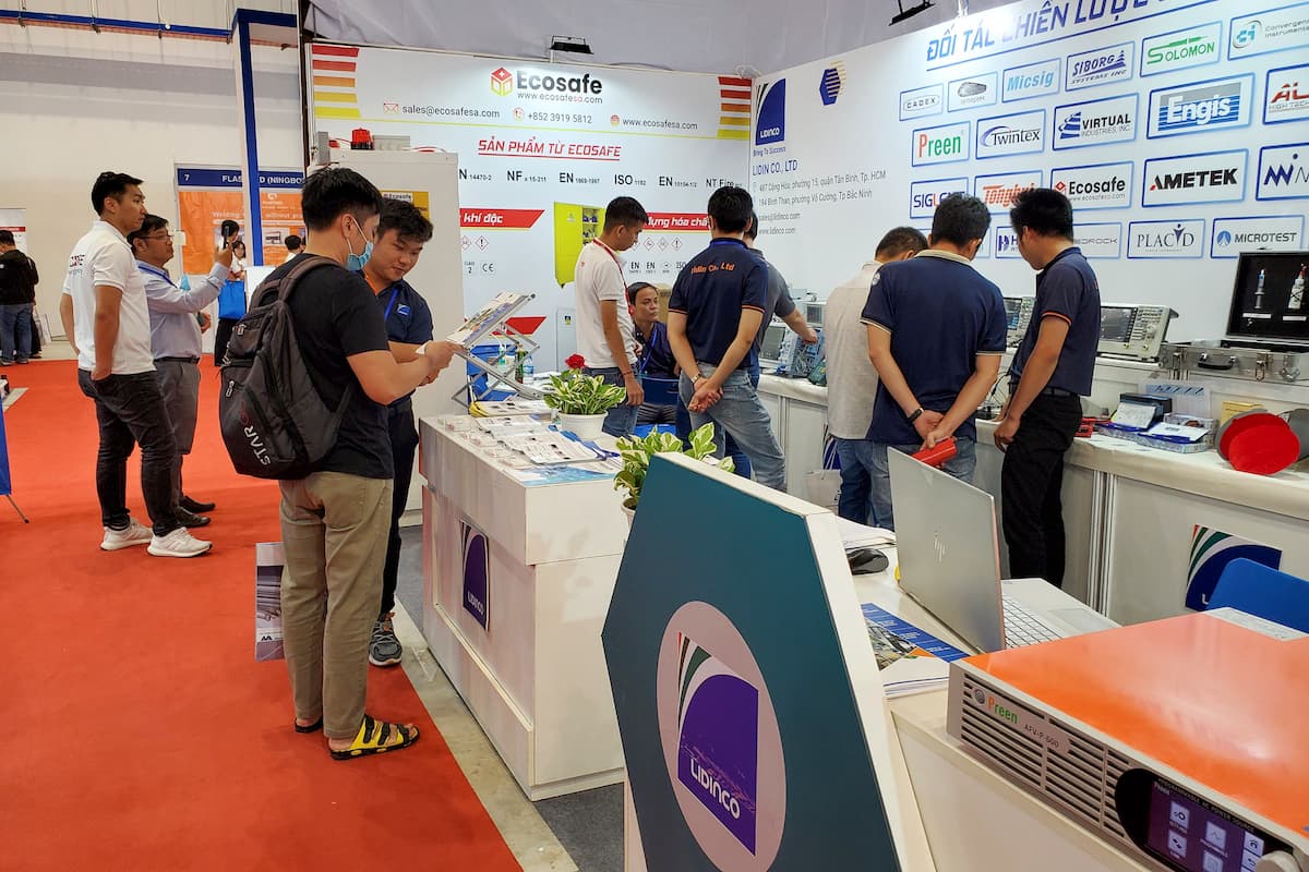 Lidinco tại triển lãm EMA VietNam 2023 tại Bình Dương