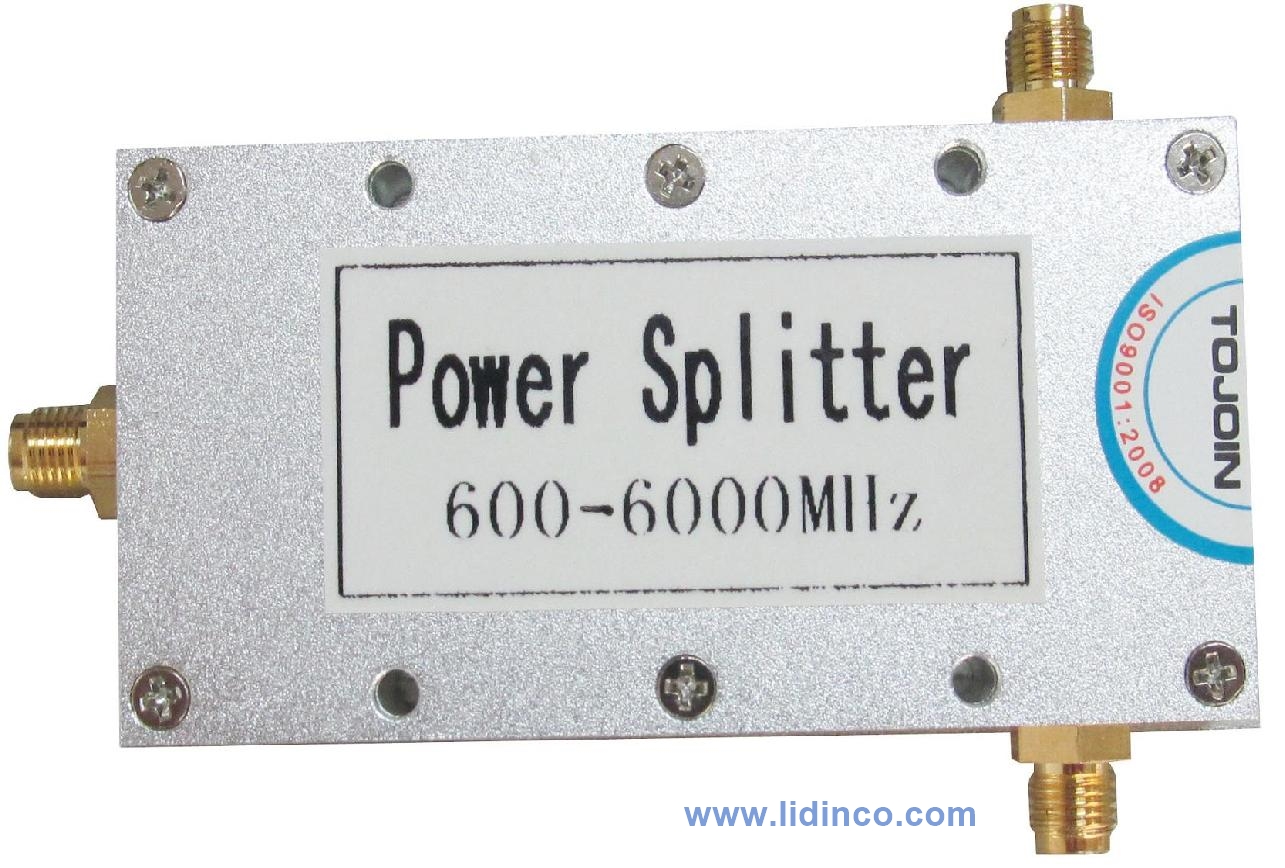 Power Splitter 0.6-6G, 2 way