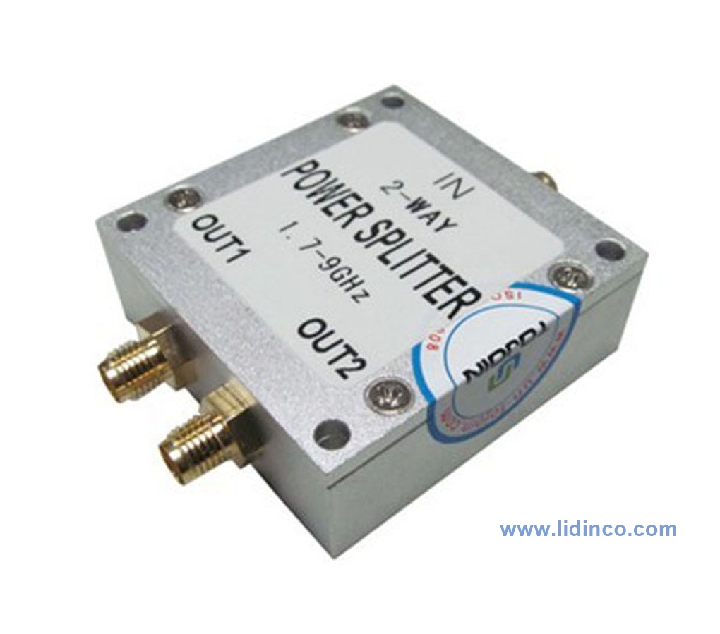 Power Splitter 1.7-9GHz, 2 way
