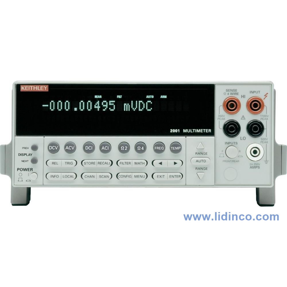 Đồng hồ vạn năng để bàn Keithley 2001/MEM2, 7-1/2-Digit
