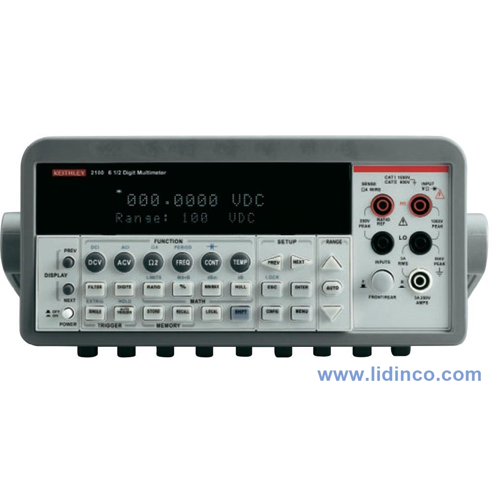 Đồng hồ vạn năng để bàn Keithley 2100/120, 6-1/2 Digit USB