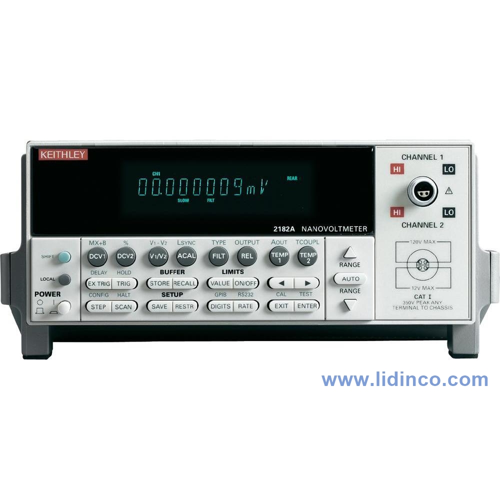 Đồng hồ vạn năng để bàn Keithley 2182A Digital Nanovoltmeter