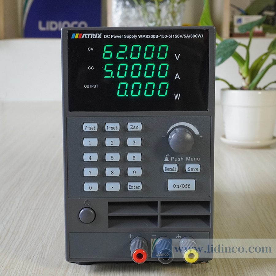 Wide Range Programmable DC Power Supply Matrix WPS-300S Series