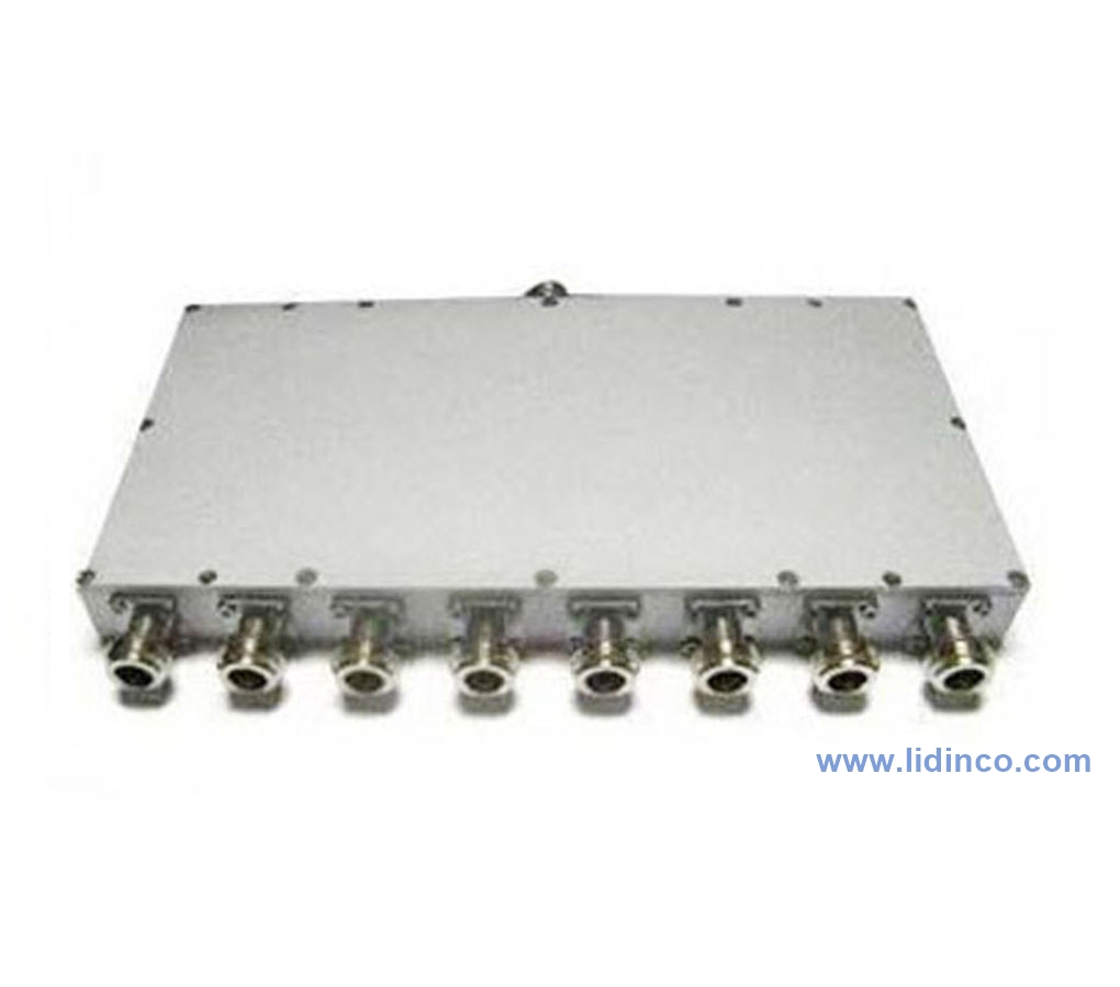 Power divider/combiner 700-2700MHz, 8 way