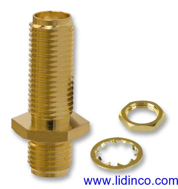 RF Connector/Adapter, SMA Jack to Jack, Multicomp 8589-0853