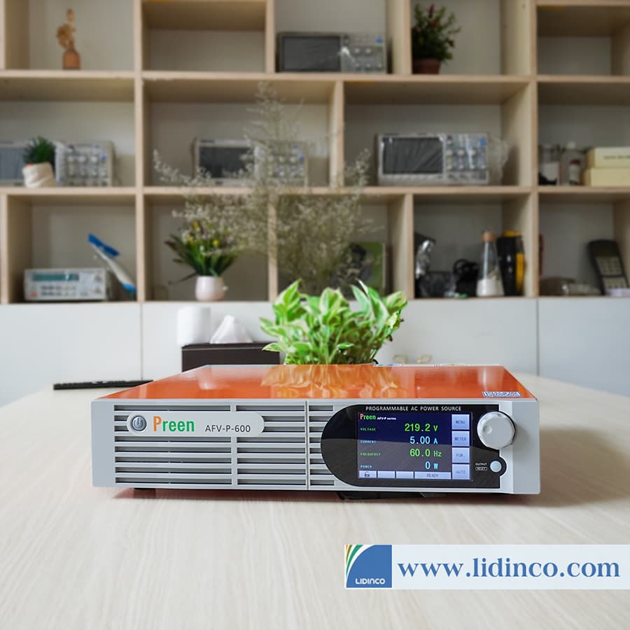 High Performance Programmable AC Power Source Preen AFV-P-600