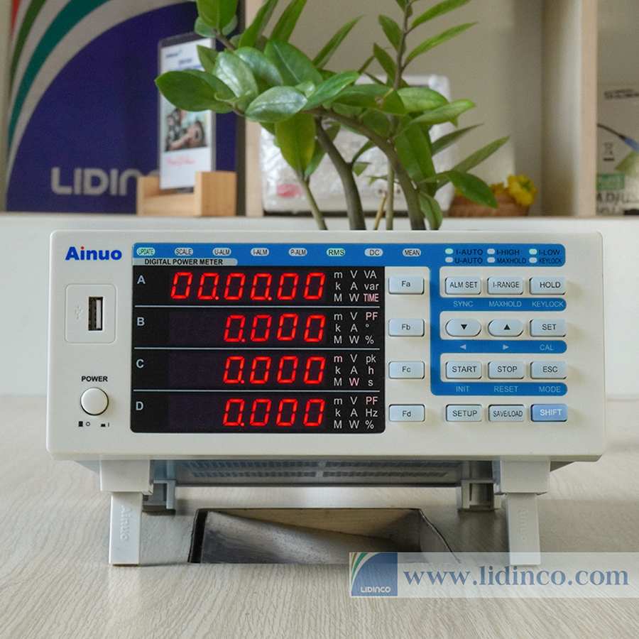 Thiết bị phân tích công suất một pha AC/DC Ainuo AN8721PV3(F)