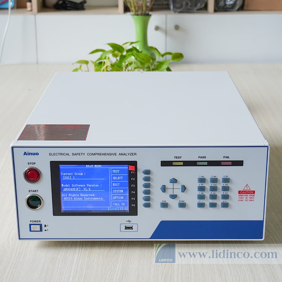 Máy kiểm tra an toàn điện Ainuo AN9637HC(F)
