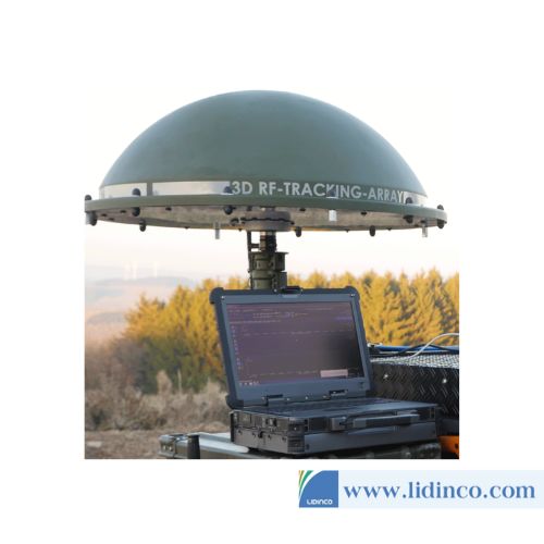 Ăng-ten theo dõi 360° 400MHz - 18GHz AARONIA IsoLOG® 3D DF 160 SHF