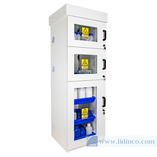 Tủ an toàn đựng hóa chất 3 cửa Ecosafe APC103+
