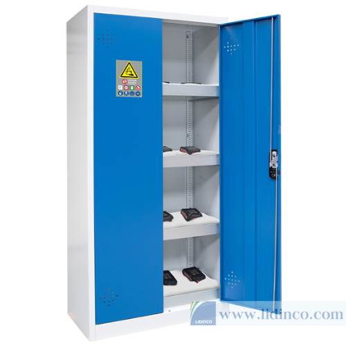 Tủ lưu trữ pin Lithium 2 cửa Ecosafe AZ300BLI