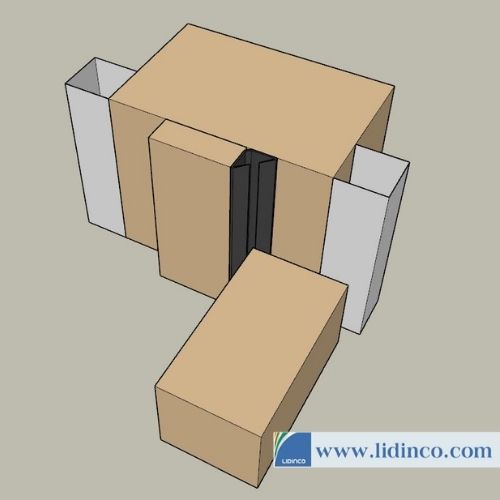 Gioăng cách âm cửa chữ V BlastBlock BB-SSJ 1000