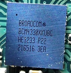IC Wifi, Bluetooth BCM4330XKUBG