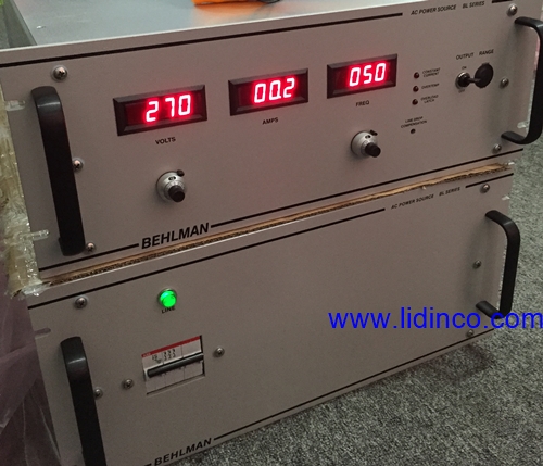 Nguồn xoay chiều (AC) một pha 0 ~270VAC, Behlman BL4500