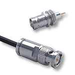 Đầu nối RF 3 trục BNT HUBER+SUHNER (Triaxal connectors) 50 Ohm, 3 GHz