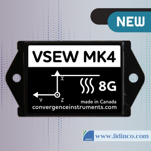 Cảm biến ghi dữ liệu độ rung Convergence Instruments VSEW mk4 – 8g
