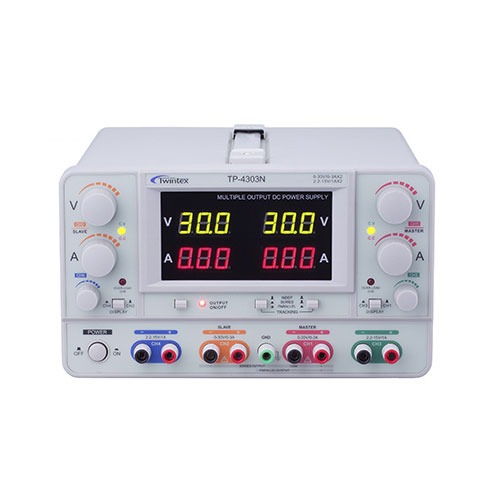 DC Power Supplies Twintex TP-4305N, 0~30V/0~5A x2, 2.2~15V/1A x2