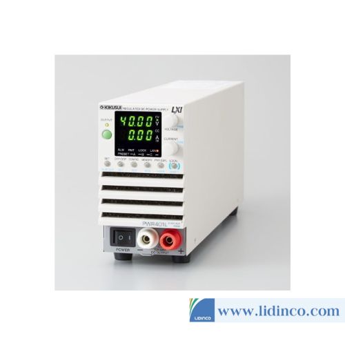 Compact Wide-Range DC Power Supply Kikusui PWR401H