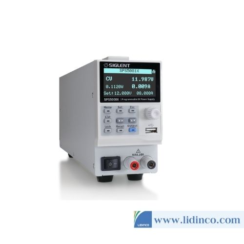 Programmable Switching DC Power Supply Siglent SPS5161X (7.5A-160V)
