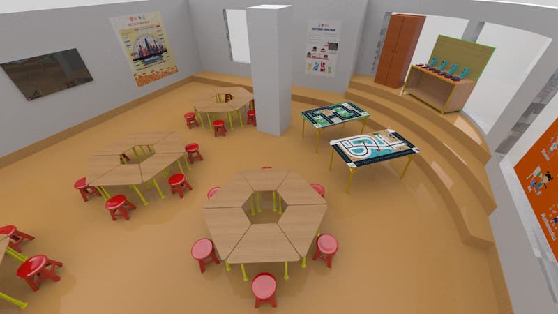 Phòng thực hành giáo dục STEM LAB 4.0