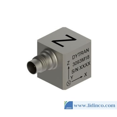 Triaxial Accelerometer Dytran 3093M18 1.02mV/m/s²